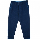 SASHIKO GREASE PANTS BLUE -SIZE XL - film 
